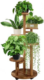 GEEBOBO 5 Tiered Tall Plant Stand for Indoor by GEEBOBO