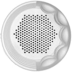 Eyely ASU2003B-2SET Mack Modern Geometric Indoor Brutalist Style Eco-Friendly 3D Printed Planters with Drainage, White (Set of 2) - Image 3