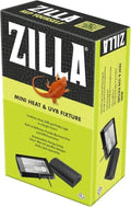 Zilla Reptile Terrarium Mini Heat & UVB Light Fixture, 1 Count (Pack of 12) by Zilla
