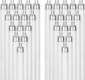 Sunlite 30435 F54T5/835/HO 4 Foot T5 Linear Fluorescent Lamp, 54 Watts, 5000 Lumens, 3500K Neutral White, Miniature G5 Bi-Pin Base, ROHS Compliant, High Performance Straight Tube, 40 Pack by Sunlite
