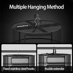 Herb Drying Rack, 2ft Diameter 9 Layer Hanging Mesh Net - Image 5