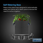AC Infinity Self-Watering Fabric Pot Base, Auto-Irrigation, 4-Pack - Image 2