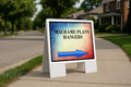 Macrame Plant Hangers 4Th Of July American Flag Usa Patriotic Watercolor Directional Arrows A-Frame Double Sided 23x23 in. Yard Road Sign by WorkHouseSigns