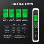 VIVOSUN Digital pH Meter, 3-in-1 TDS/EC/Temperature Meter, 3-in-1 Soil Moisture/pH/Light Tester Combo for Home, Garden and Hydroponics - Image 5