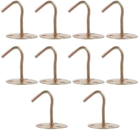 10pcs Iron Wall Mounted Flower Basket Hook for Lanterns and Pots by Unknown