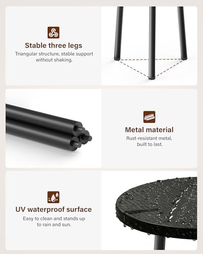 Plant Stand Indoor 2 Pack: Plant Stand Round Plant Table for Indoor - Image 5
