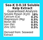 Organic Sea-K for Plants Seaweed and Kelp Fertilizer Supplement Concentrated Extract Powder Nutrient - Image 4