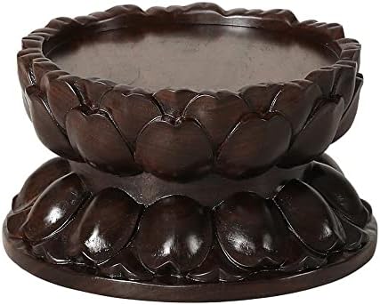 Chinese Lotus Base Handmade Home Decor Pedestal Lotus Stand by GOLDYWENDY
