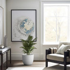 Kante Accent Round Bowl White Concrete Planter 14" Dia, Outdoor - Image 5
