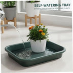 Planting Trays Potting Tray, 17×12×3in Multi-Purpose Gardening Mat for Repotting and Seed Starting Plastic Plant Tray for Indoor & Outdoor Use, Green - Image 3