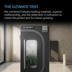 AC Infinity CLOUDLAB 844, Advance Grow Tent 4x4, Thickest Poles & Mylar - Image 2