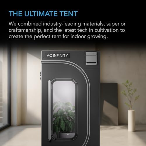 AC Infinity CLOUDLAB 642, Advance Grow Tent 4x2, Thickest Poles & Mylar - Image 2