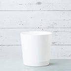 Root & Vessel Majestic Full Depth Cylinder Pot, Glossy White, 14-Inch (10142) - Image 4