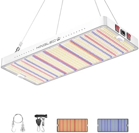 KingLED KP4000 Grow Light for Indoor Plants, Full Spectrum Plant Grow Light by KINGPLUS