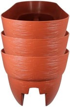 Emsco Group Bloomers Rail Planter, 24" Weatherproof Resin Deck & Balcony Planter with Drainage – Fits 2x4 & 2x6 Rails – Terracotta, 2 Pack - Image 4