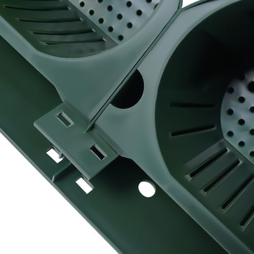 Vertical Wall Planter, Self-Watering Vertical Garden Planter Set with 36 Pots, Stackable Planters Grow Pots with Electronic Timer for Growing Veggies, Fruits, Herbs, Flowers. - Image 7