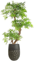 Leaf Large Plant Pots, 38cm Honeycomb Planter - Image 2