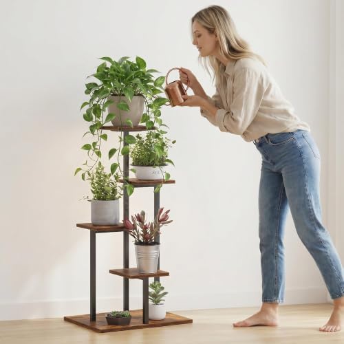 4 Tier Plant Stand Indoor, Multiple Plant Stands for Indoor Plants - Image 7