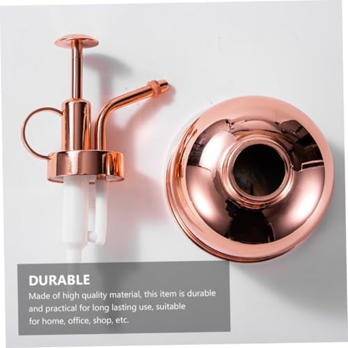 Succulent Watering Bottle with Pump, 300ml Stainless Steel Vintage - Image 4