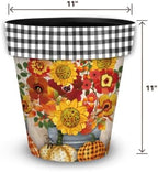Briarwood Lane Planter 11.75 x 11 x 11 Autumn Bouquet Medium by BriarwoodLane