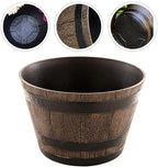 Thick Resin Flower Pot 9in for Indoor Decor - Image 6