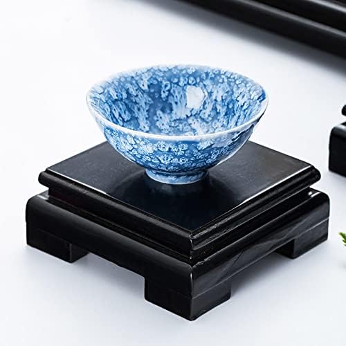 Oriental Plant Stand Handmade Vase Teapot Pedestal Base - Image 3