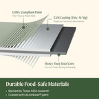 Vego garden 32" Tall 42" Round Raised Garden Bed Raised Bed Planter Box for Vegetables Flowers Patio-Pearl White - Image 4