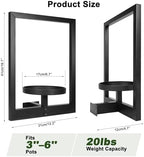 Heavy-Duty Wall Planters for Indoor Plants, Modern Metal Hanging Plant Holders, Picture Frame Wall Plant Shelves for Living Room, Balcony, Patio, Window Garden Décor, 3-Pack - Image 3