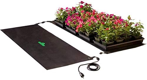 JUMP START MTMDA Jump Start Commercial Seedling Heat Mat Modular Add-on, 60" x 21", 140, 60x21, Black - Image 4