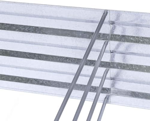 Galvanized Raised Garden Bed 6x3x1ft 2-Pack - Image 4