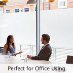 HIDBEA Frosted Glass Window Privacy Film,Static Cling 55.1 in x 16.4 ft - Image 4