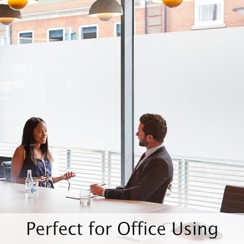 HIDBEA Frosted Glass Window Privacy Film,Static Cling 55.1 in x 16.4 ft - Image 4
