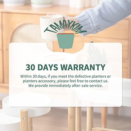 4 Inch Ceramic Plant Pots, Beige, Set of 4 - Image 6