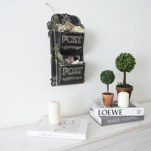 Chic Metal Wall Planter - Indoor/Outdoor Wall Mount Planter for Home Decor - Image 5