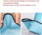Repotting Mat Planting Mat Home Gardening Supplies Potting Pad Foldable Garden Plant Flower Pot Reusable Transplanting Waterproof Mats(Blue 66 X 66CM) - Image 7