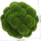 Simulated Moss Ball Decorative Balls for Crafts Fake Plants for Indoor Window Ceiling Landscape - Image 7