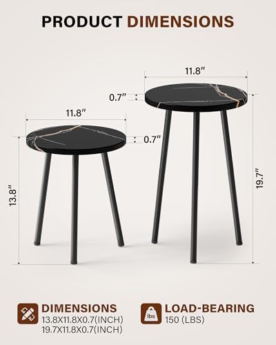 Plant Stand Indoor 2 Pack: Indoor Plant Stand Mid Century Modern Decor - Image 2