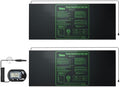 iPower Durable Seedling Heat Mat Warm 48" x 20" - 2 Pack Hydroponic Heating Pad Waterproof and A Digital Thermometer for Seed Starting Greenhouse and Germination by iPower