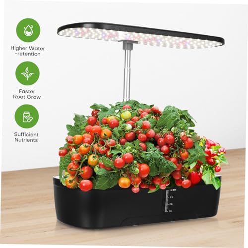 POPETPOP 1 Set Indoor Hydroponics Growing Kit Smart Planting with LED Grow Light Automatic Watering Intelligent Control for Indoor Garden Enthusiasts Design - Image 7