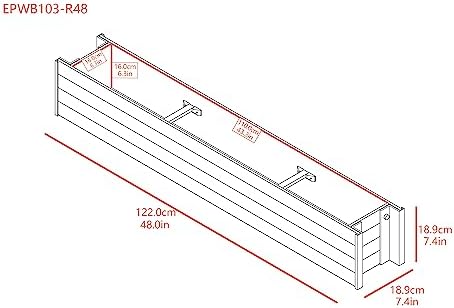 New Age Garden® ECOFLEX® 48" Window Box Planter - Image 6