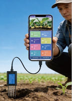 8 in 1 Soil Tester, Nitrogen, Phosphorus, Potassium Npk Tester, Ph, Moisture, Nutrient Conductivity, Ec Meter,High Accuracy Digital Sensitive,Soil Fertility Test - Image 6