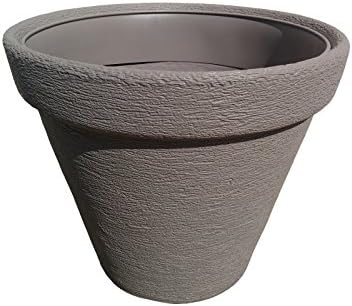 Prosper Plast Classic Flowerpot, 35 x 3 cm, Mocca, 35x35x3 cm by Unknown