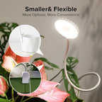 3 Pack Small Plant Lights for Indoor Plants, 12W Each Clip-On LED - Image 6
