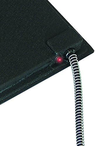 Farm Innovators HM-80M 17 x 24 Inch Plastic Heated Pet Mat with Fleece Cover and Heavy Duty Anti Chew Cord Protector for Dogs, Cats, and More, 70 Watt - Image 2