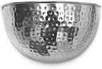Allegorie Metal Wall Planter | Indoor or Outdoor Hanging Plant Pot | Farmhouse Decor & Boho Kitchen Decoration for Herbs & Succulents 12x7 (Silver) - Image 7