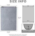 Kante Accent Tall Square Blue Gray Concrete Planter 16" H, Outdoor - Image 2
