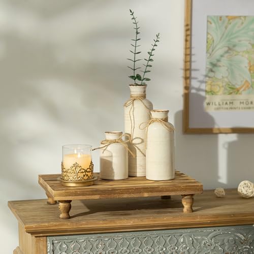 Hanobe Wood Risers for Decor Farmhouse Pedestal Display Stands - Image 2
