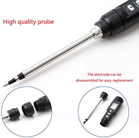 Soil Moisture Tester Meter Salinity Sunlight Plant Flower Acidity Temperature Measure Garden Sensor Test Garden Tool Hygrometer for Cigar-humidor Thermometer Indoor Humidity and Soil - Image 6