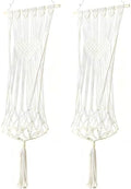 Hanging Planters Baskets, 41in Large Wall Flower Pot Holder，2 Pack Cotton Rope Macrame Plant Hanger with Hooks, for Indoor Outside Balcony Decoration(C,2pack) by Unknown