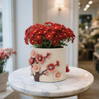 Unique Planters - 5inch 3D Petal Cute Plant Pots for Indoor Plants - Image 2